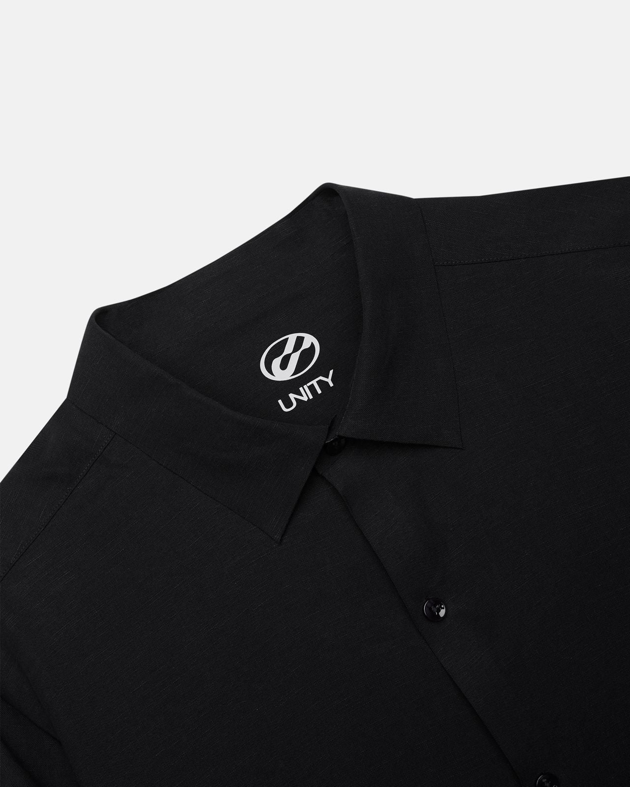 HYRON LINEN - BLACK