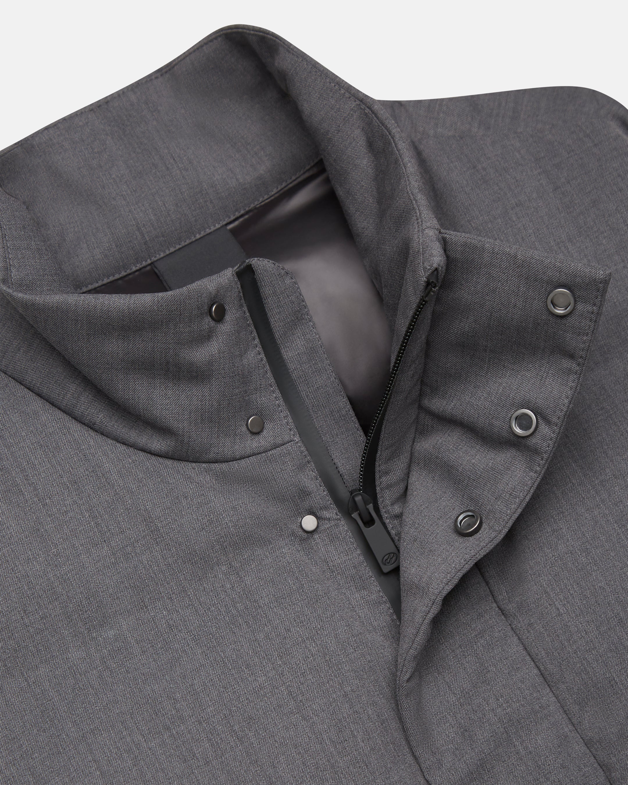 BLEND WOOL - GREY MELANGE