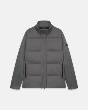 BLEND WOOL - GREY MELANGE