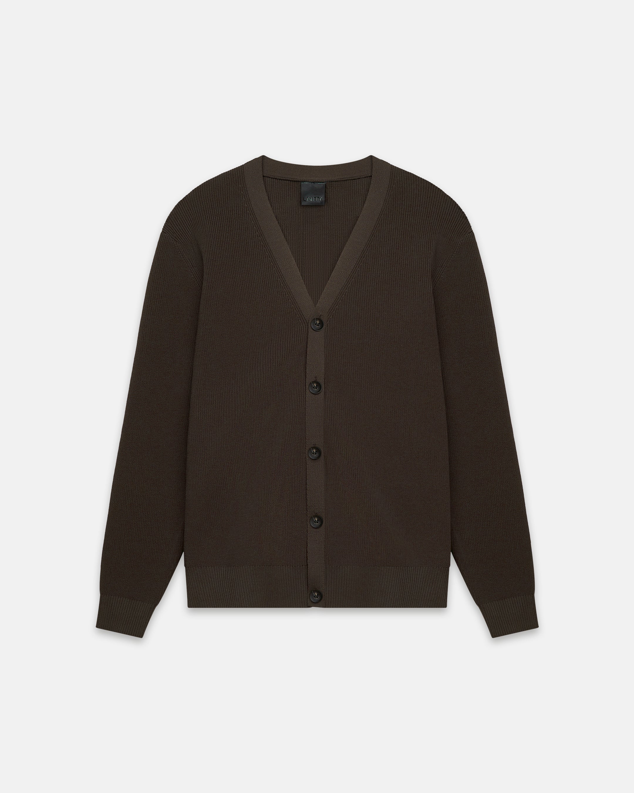 CARDIGAN AIR - BROWN