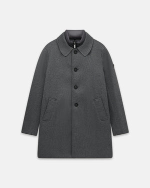 COAT - GREY MELANGE