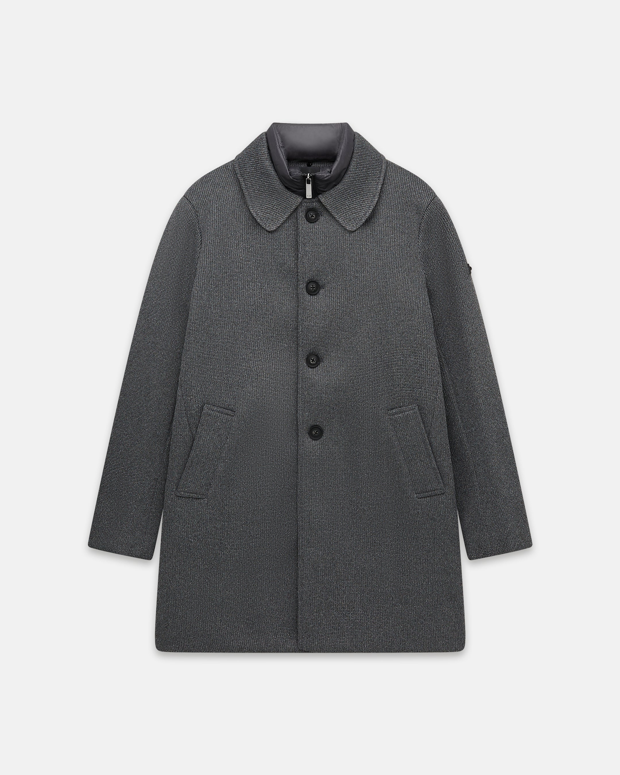 COAT - GREY MELANGE