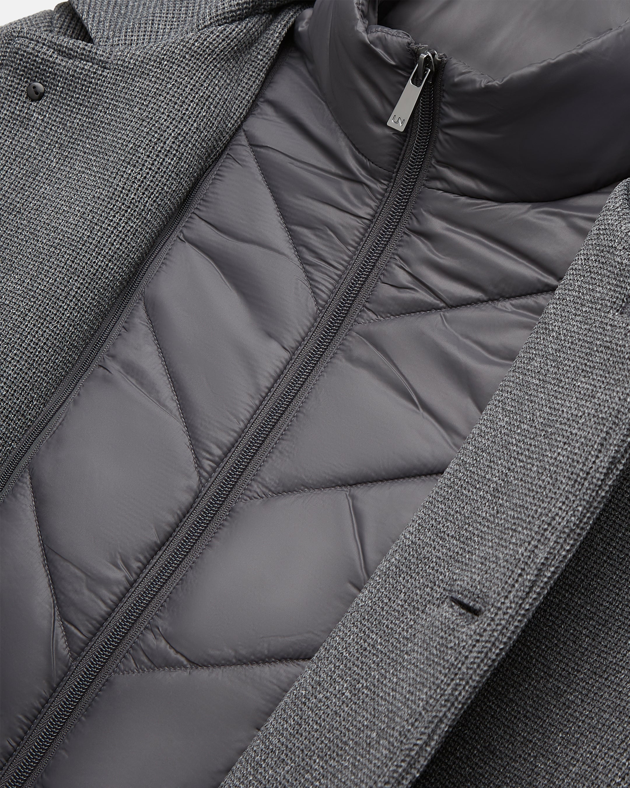 COAT - GREY MELANGE