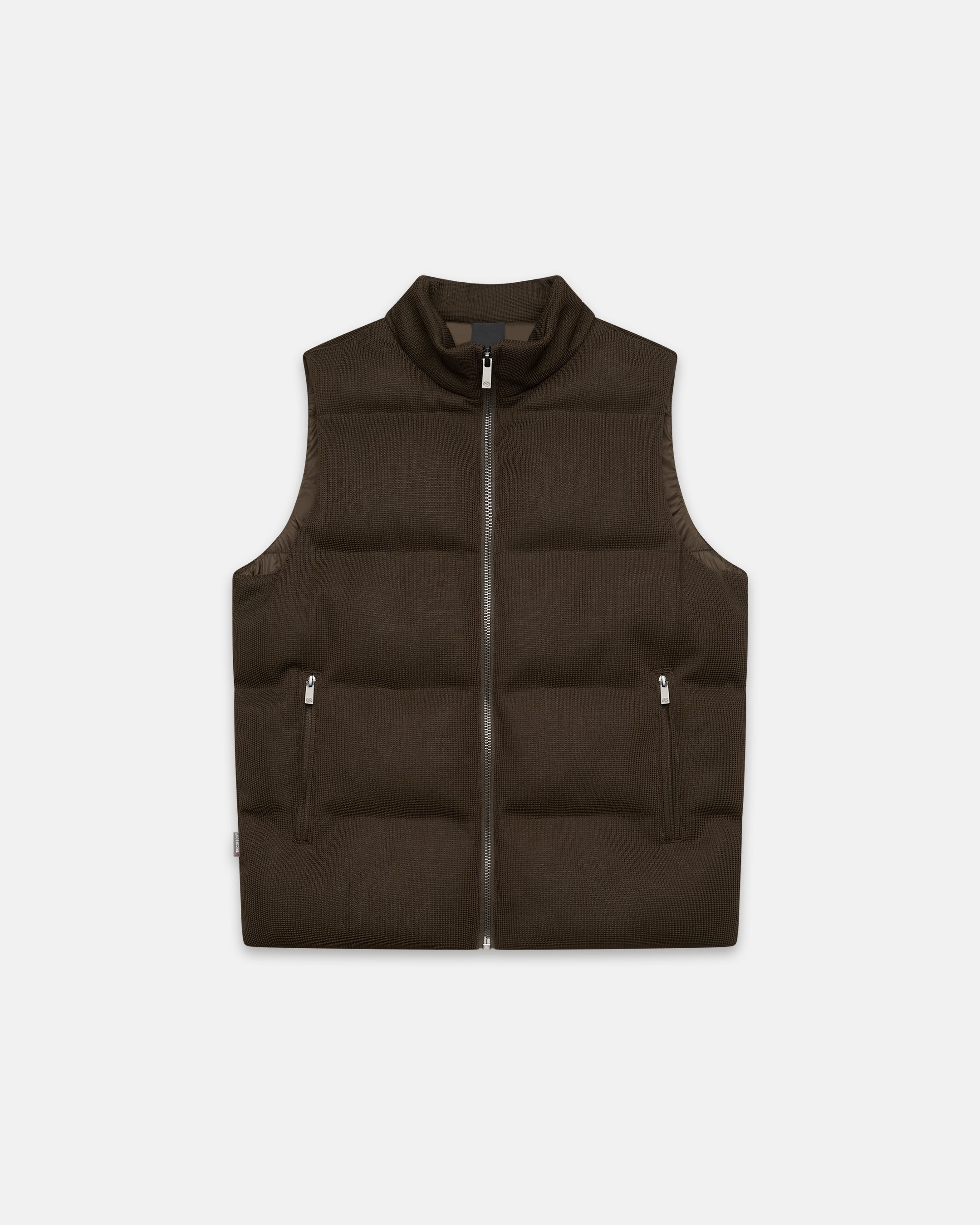 VEST - BROWN