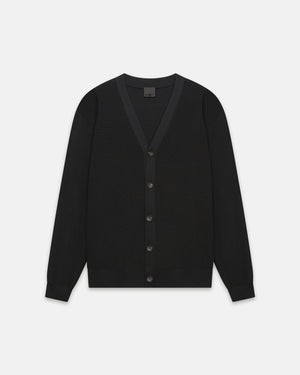 CARDIGAN AIR - BLACK