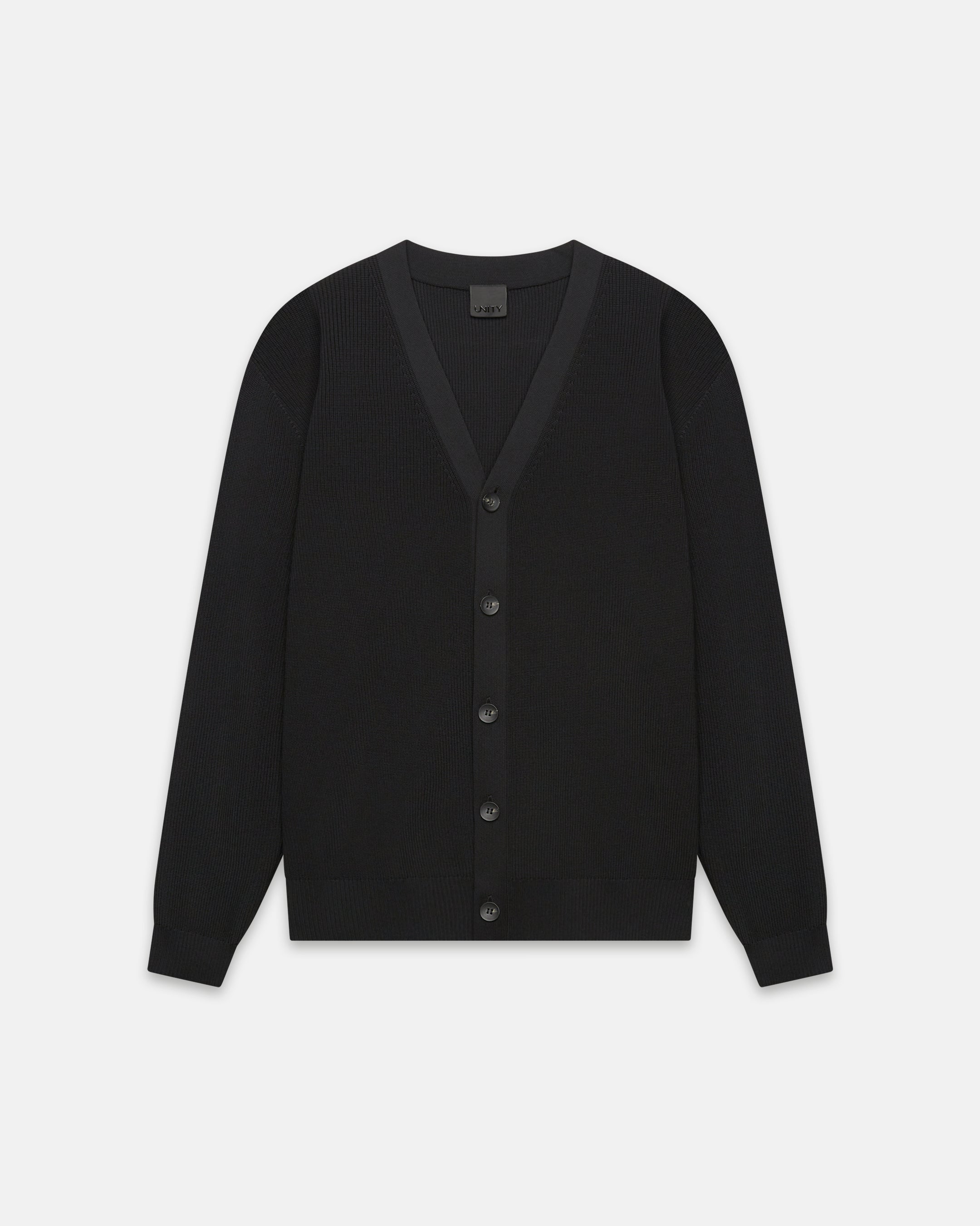 CARDIGAN AIR - BLACK