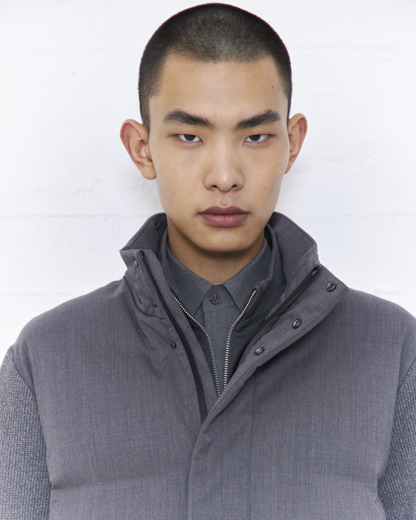 BLEND WOOL - GREY MELANGE