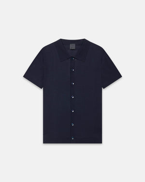 TOWN SILK -  BLU NAVY