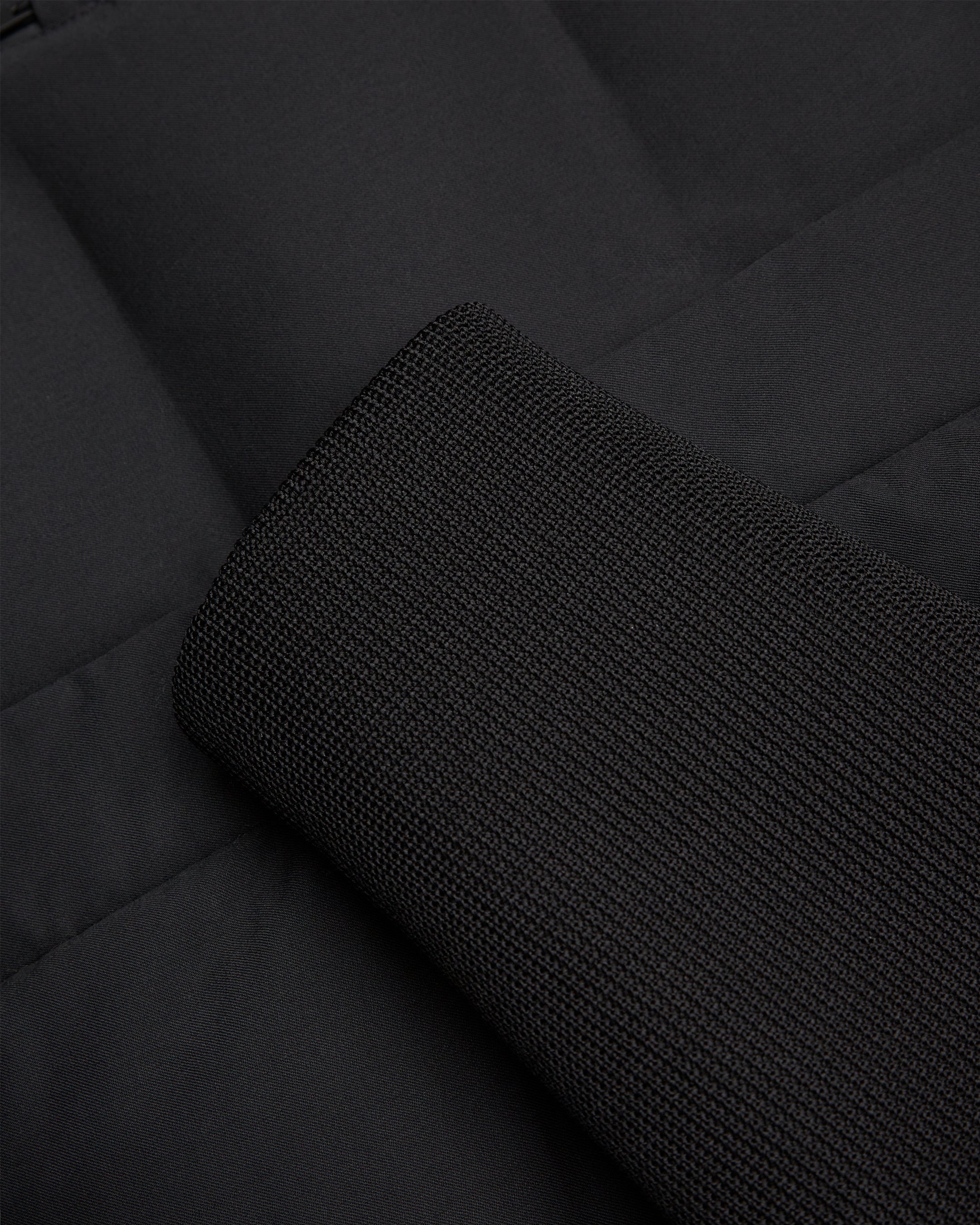 BLEND WOOL -  BLACK