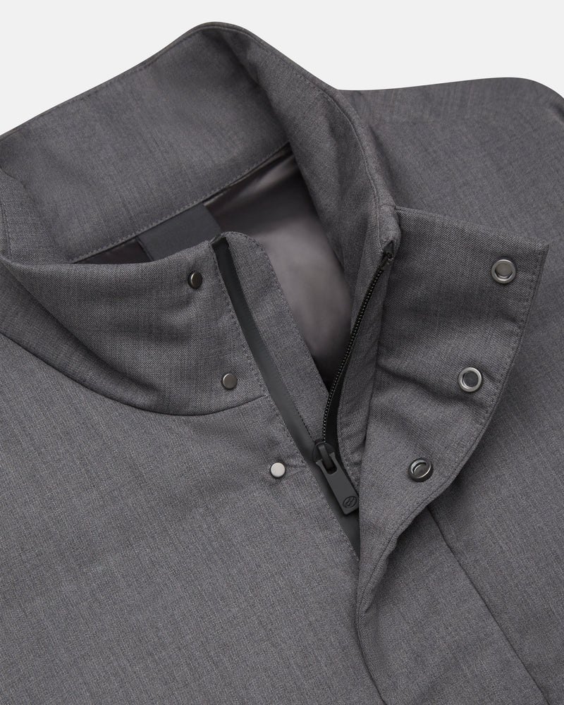 BLEND WOOL -  LIGHT GREY