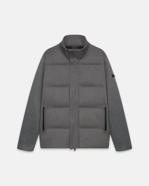 BLEND WOOL -  LIGHT GREY