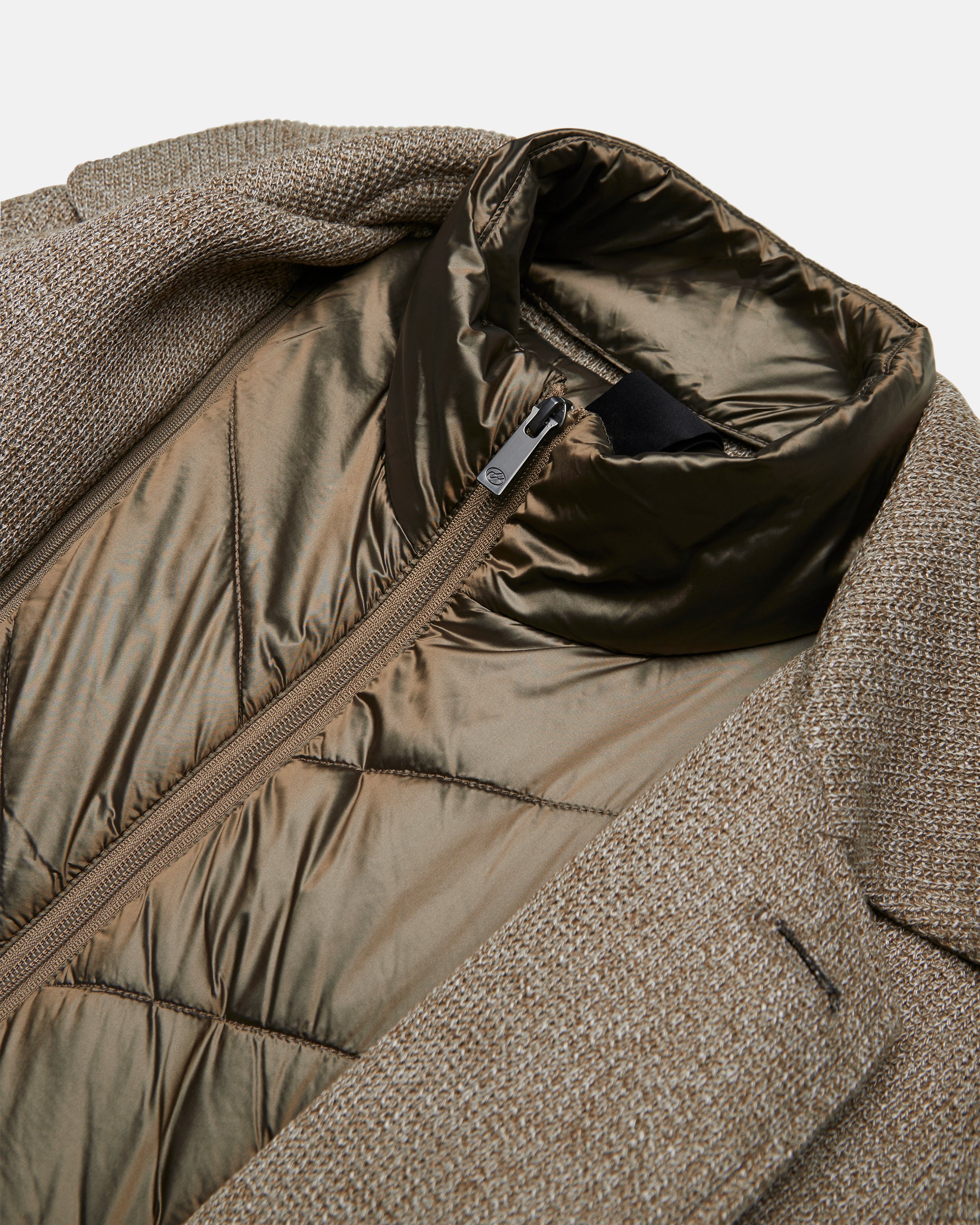 COAT -  TAUPE MELANGE