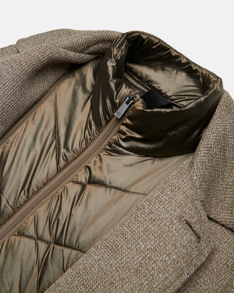 COAT -  TAUPE MELANGE