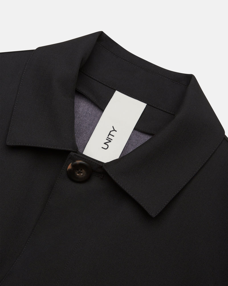 COLE WOOL -  BLACK