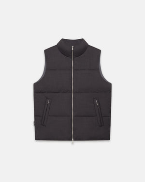 SHINE WOOL -  GREY MELANGE