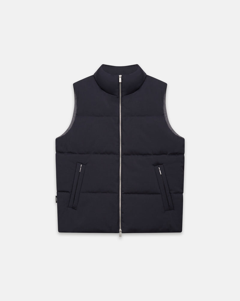 SHINE WOOL -  BLU NAVY