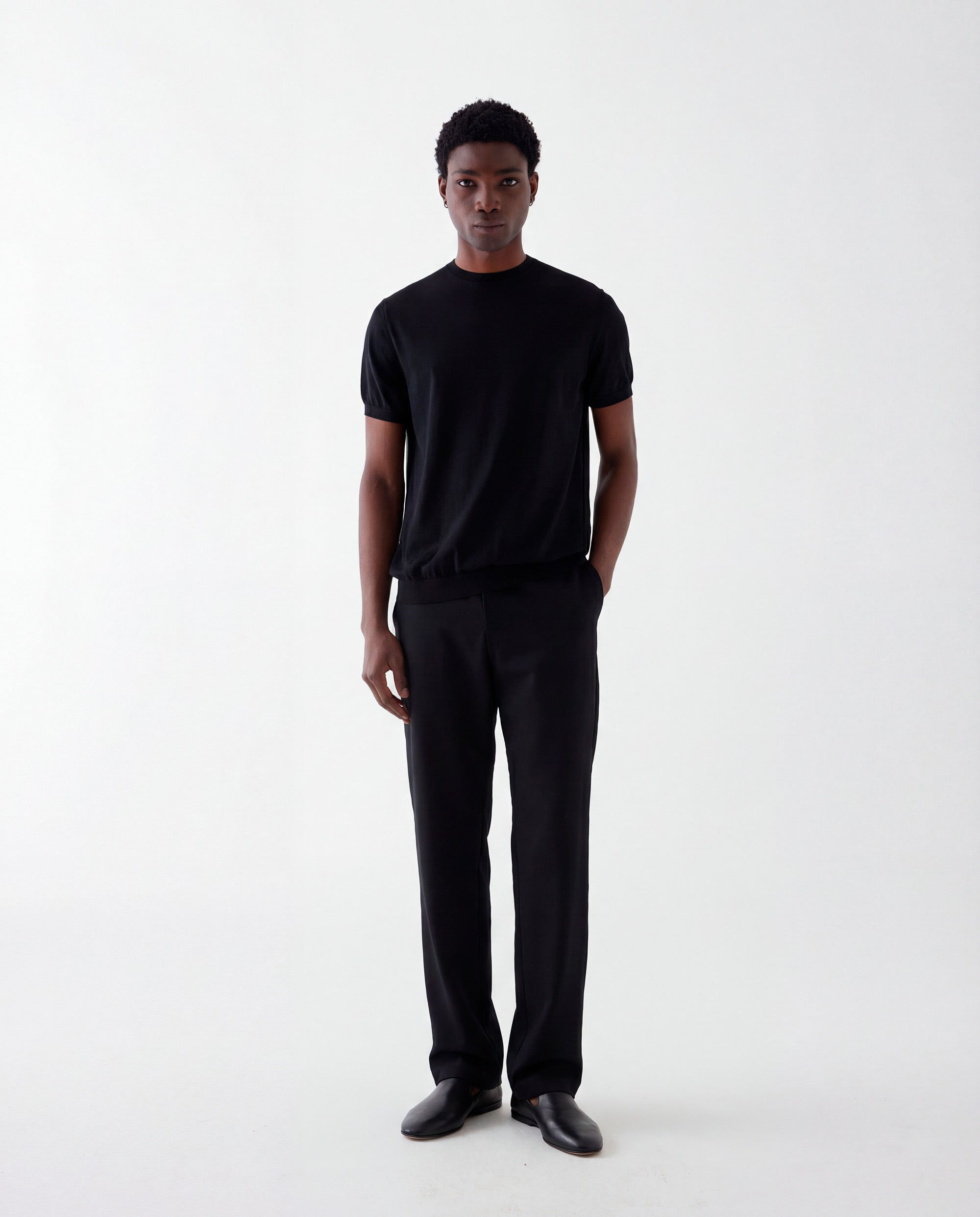 LION SILK - BLACK