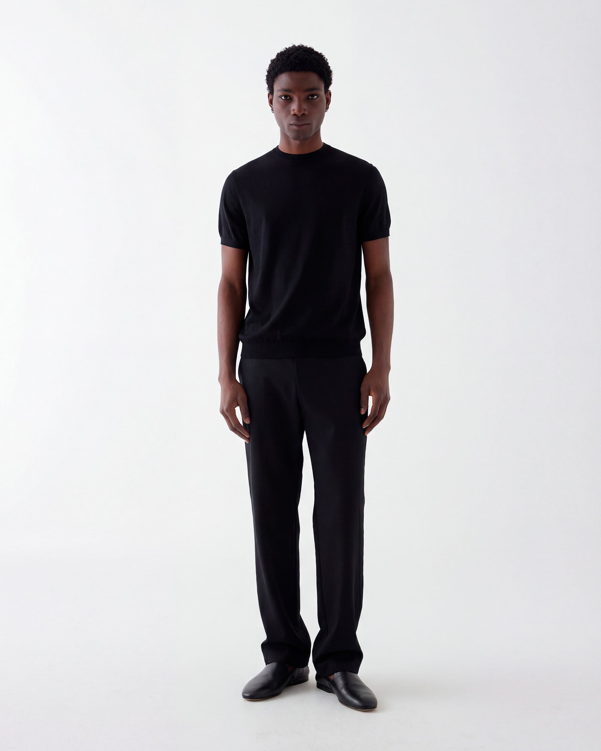 LION SILK - BLACK