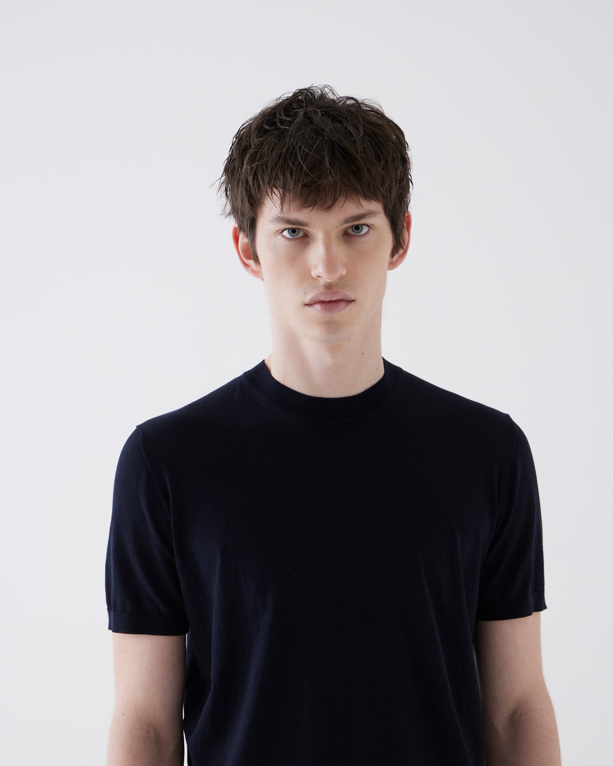 LION SILK - NAVY BLUE