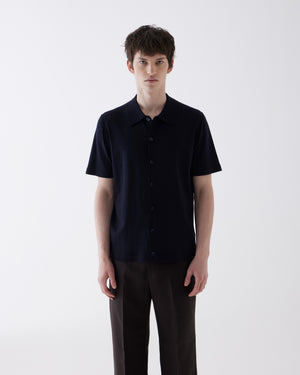 TOWN SILK - NAVY BLUE