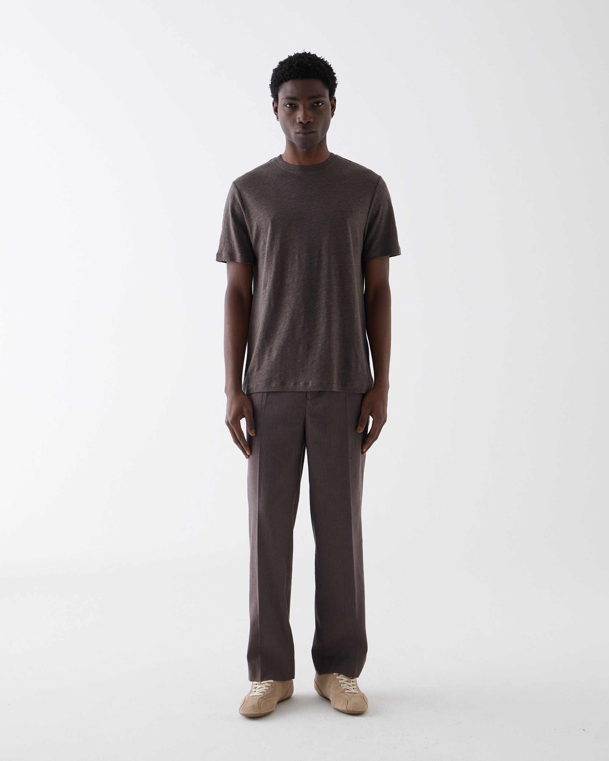 ICON LINEN - BROWN