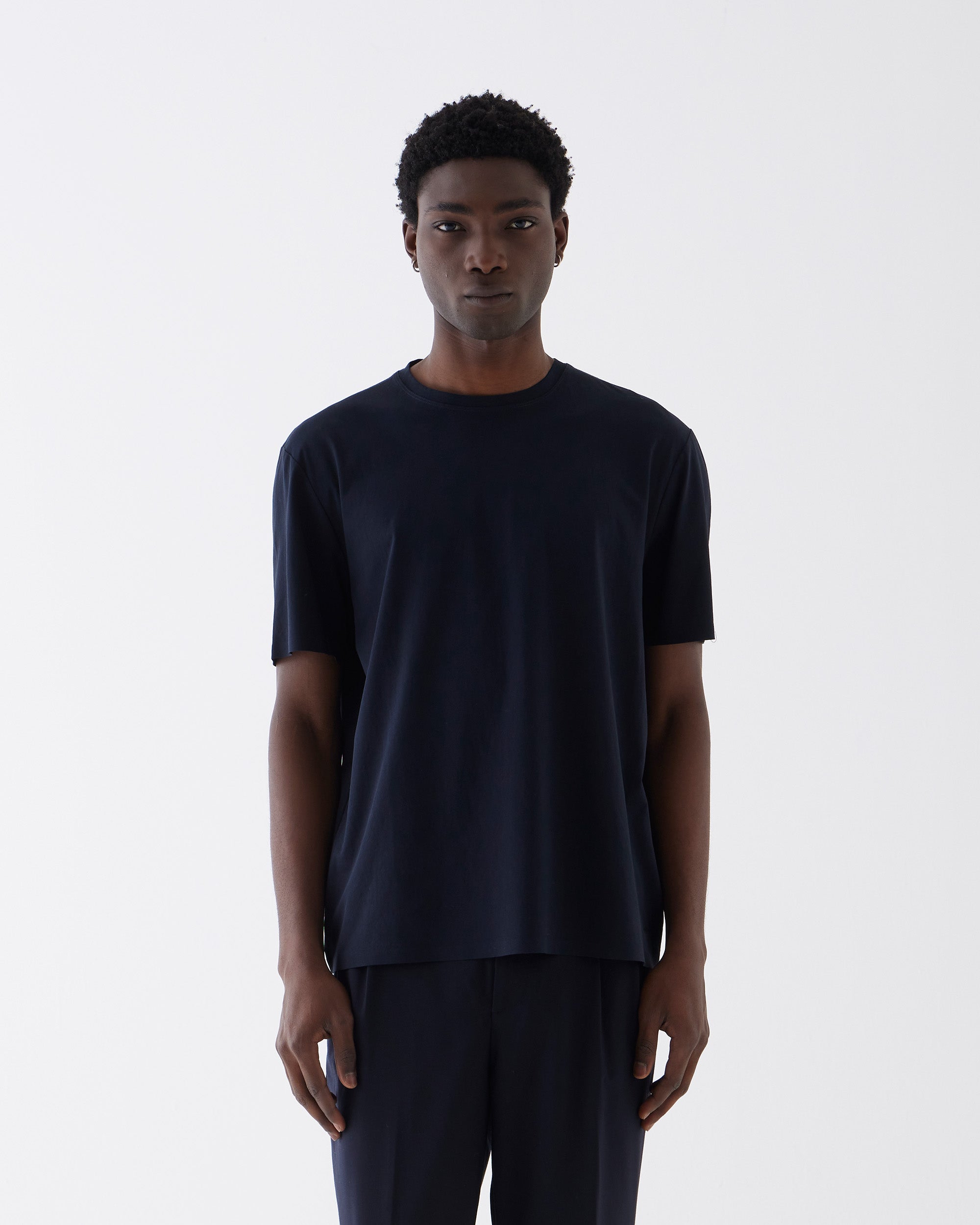 NEREA CREPE - NAVY BLUE