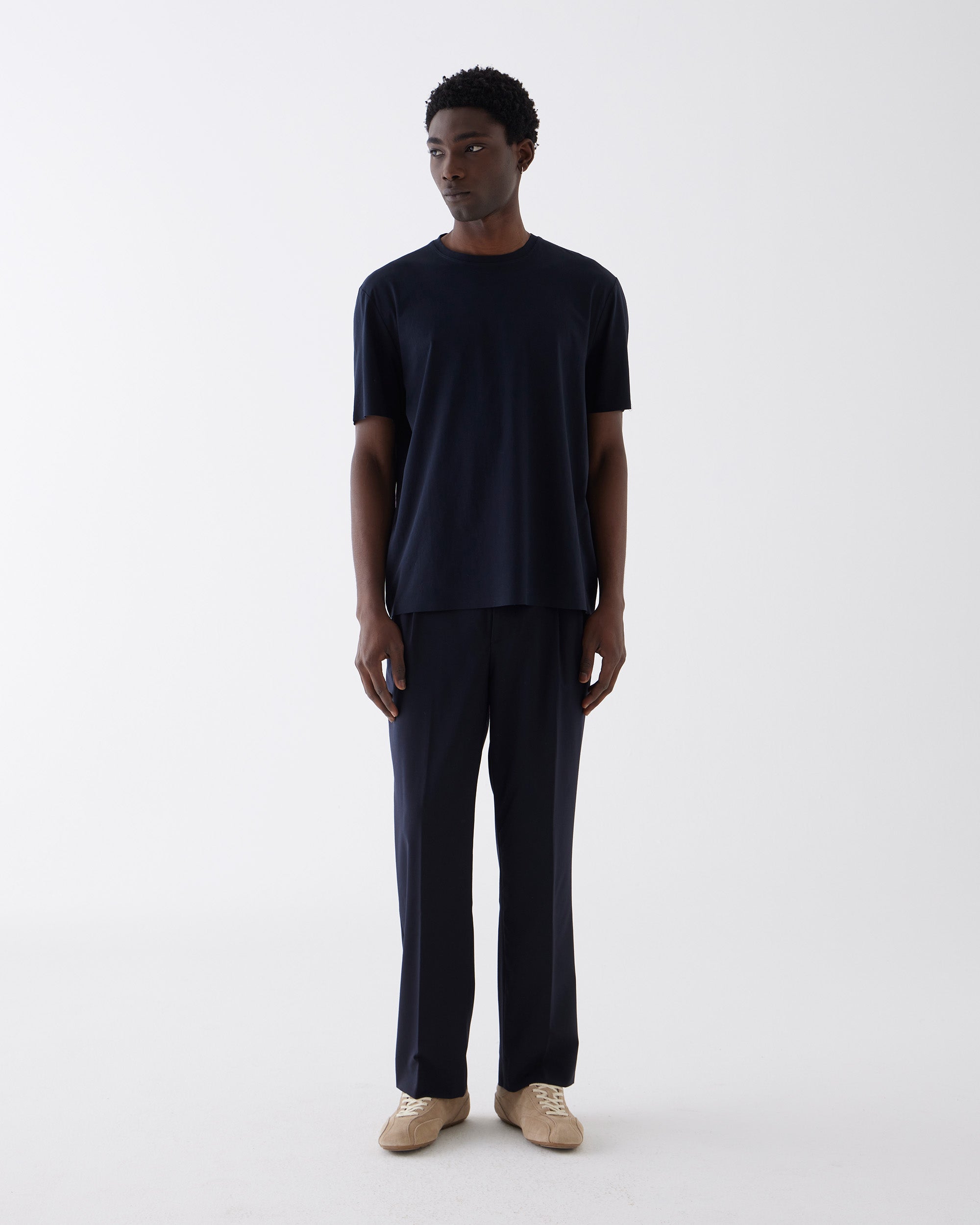 NEREA CREPE - NAVY BLUE
