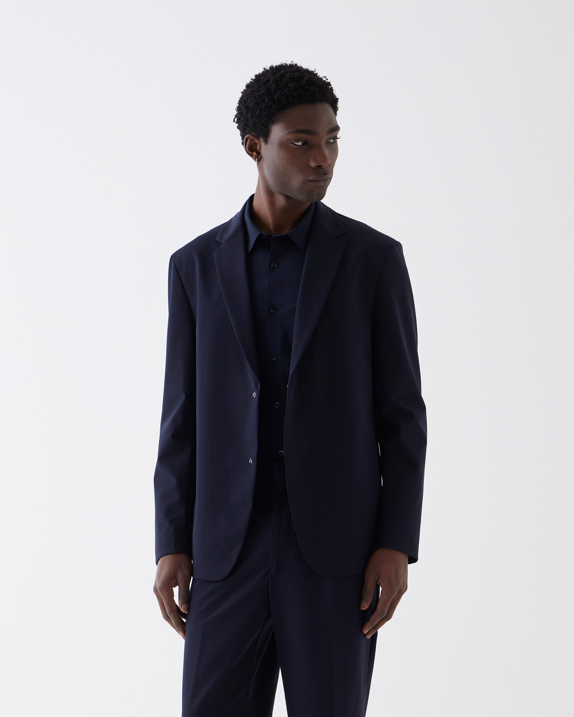 TECH BLAZER - NAVY BLUE