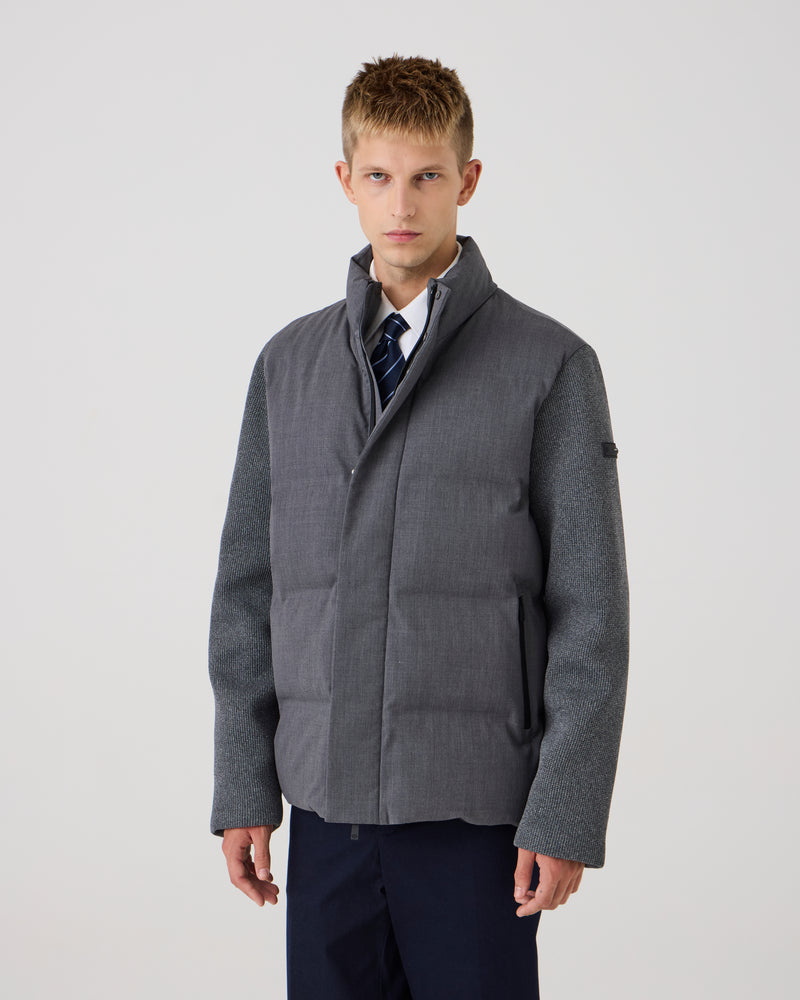 BLEND WOOL -  LIGHT GREY