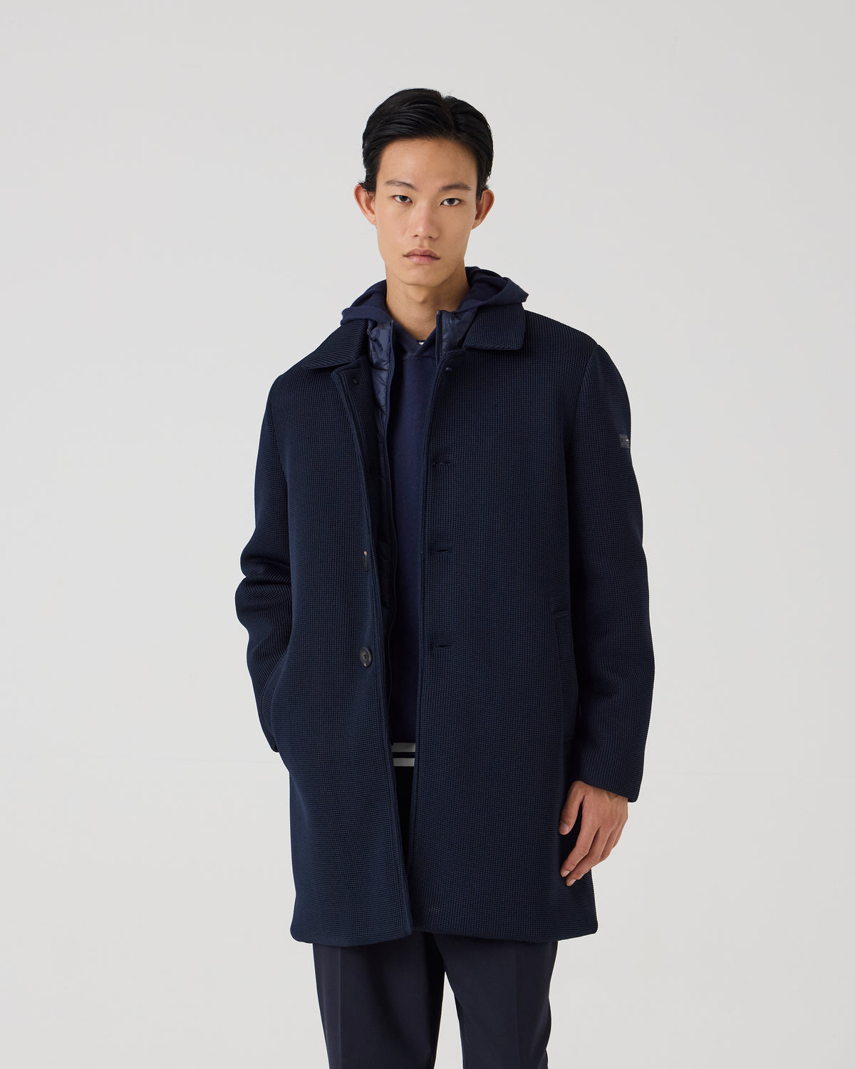 COAT -  BLU NAVY