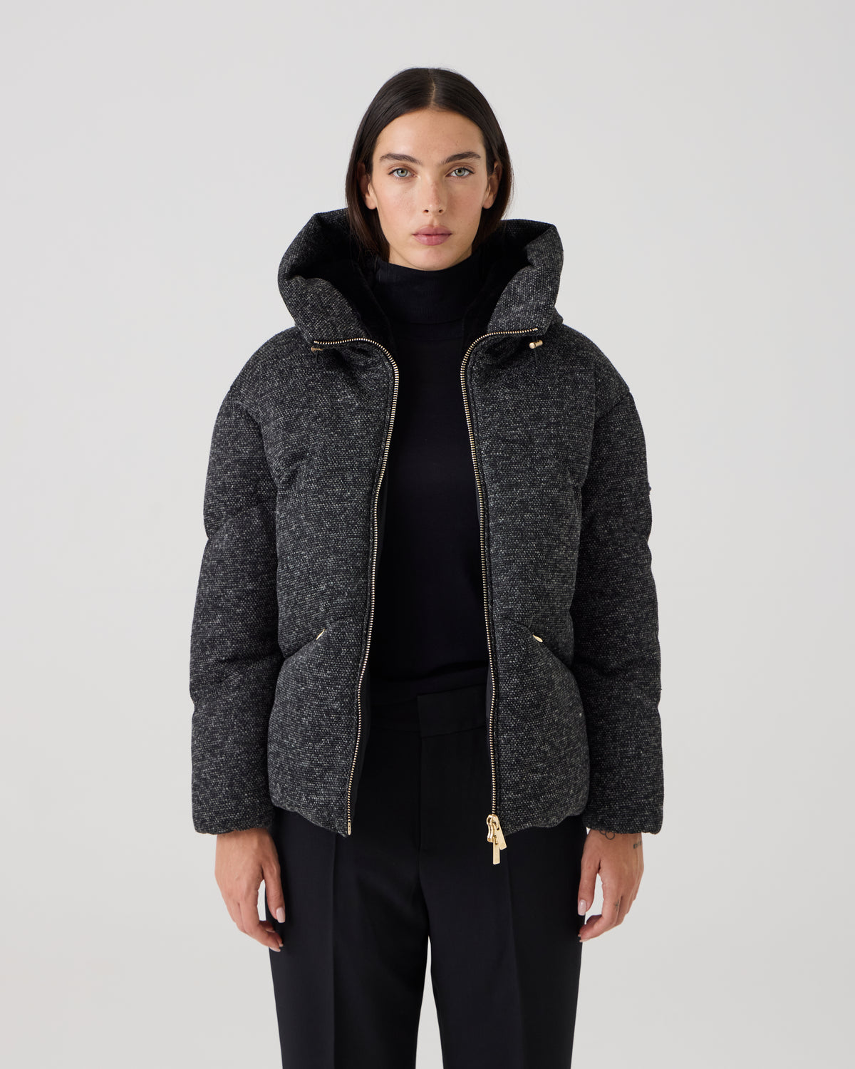GLIDE TWEED - GREY TWEED