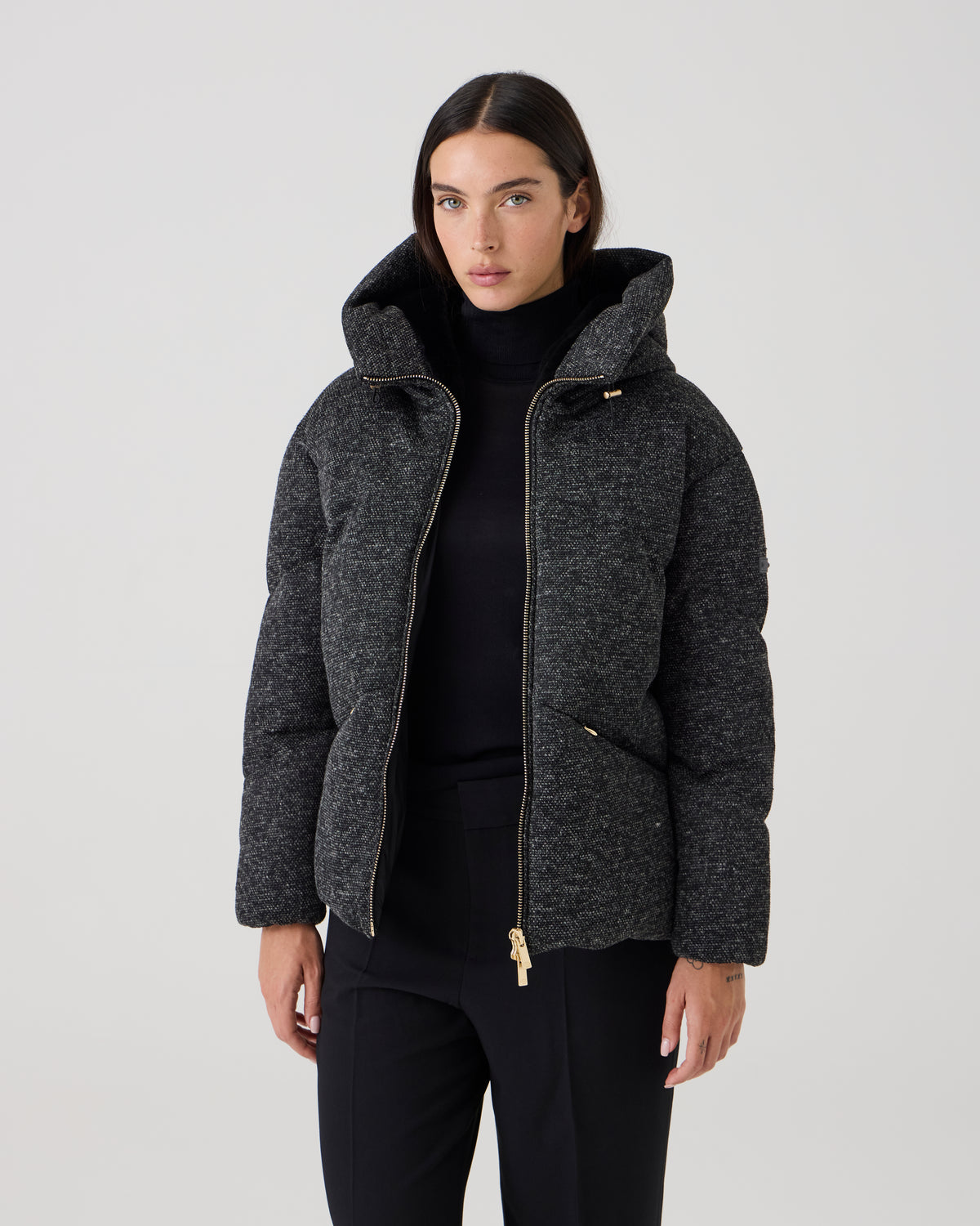 GLIDE TWEED - GREY TWEED