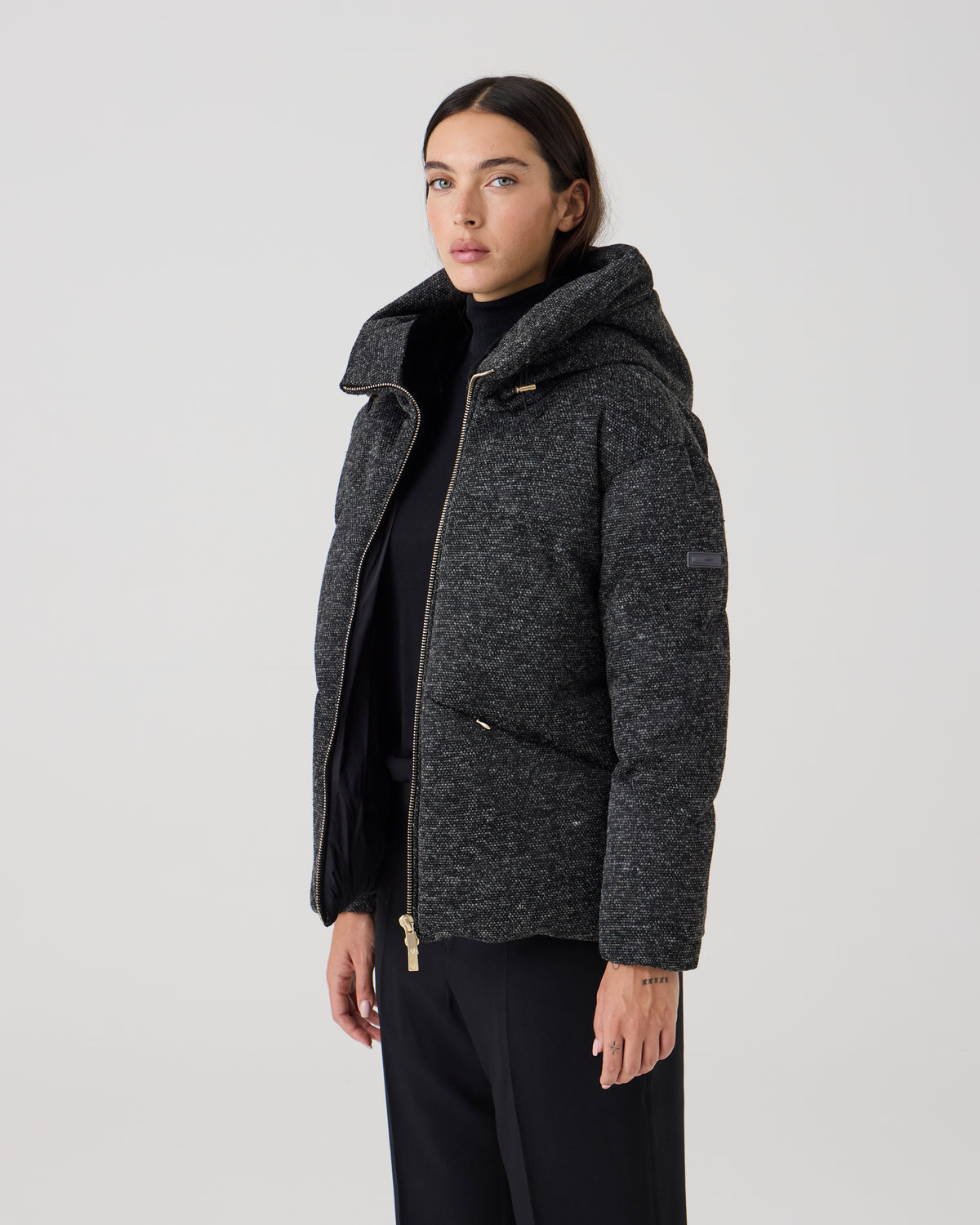 GLIDE TWEED - GREY TWEED