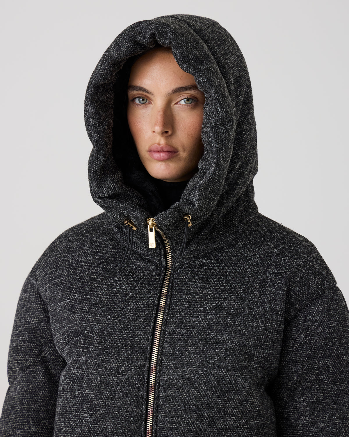 GLIDE TWEED - GREY TWEED