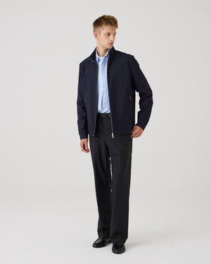 IRISH WOOL - NAVY BLUE
