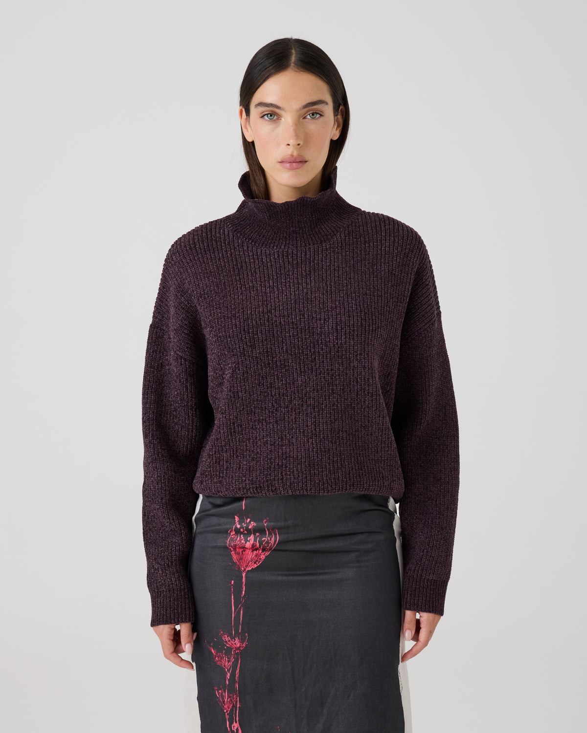 LILY -  AUBERGINE