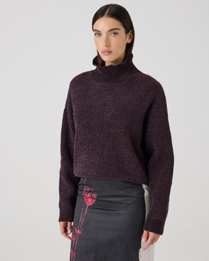 LILY -  AUBERGINE