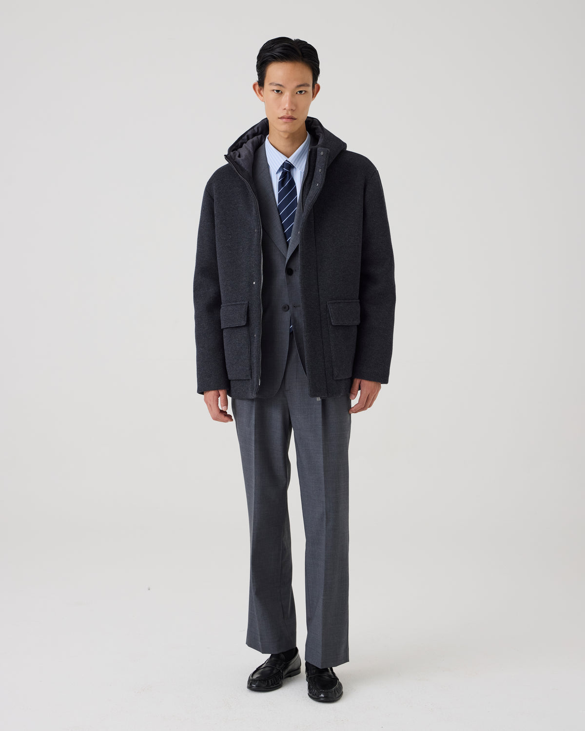 PEONY WOOL - GREY MELANGE