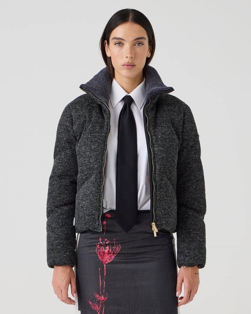 RIVIERA TWEED -  GREY TWEED