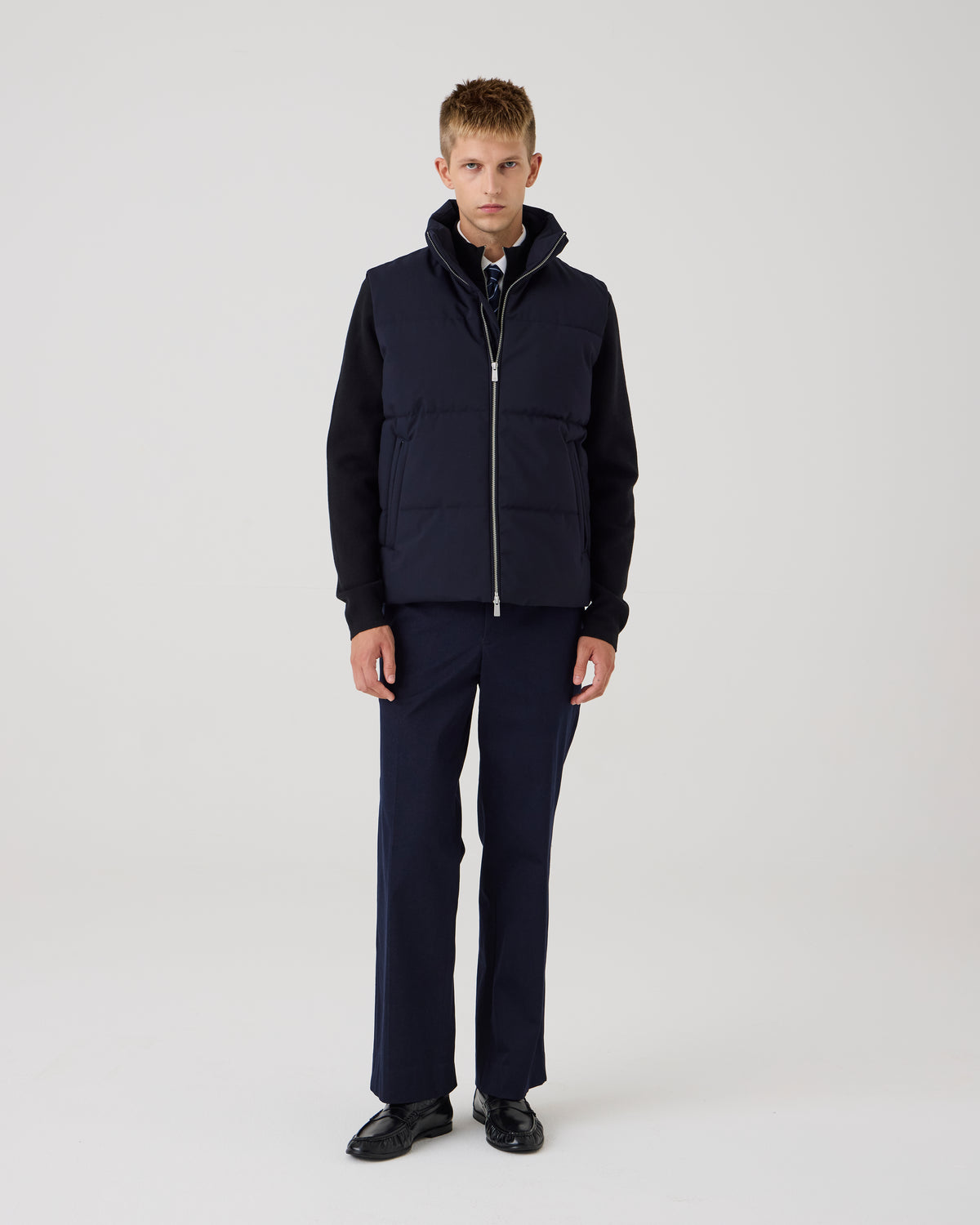 SHINE WOOL -  BLU NAVY