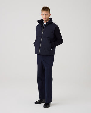 SHINE WOOL -  BLU NAVY