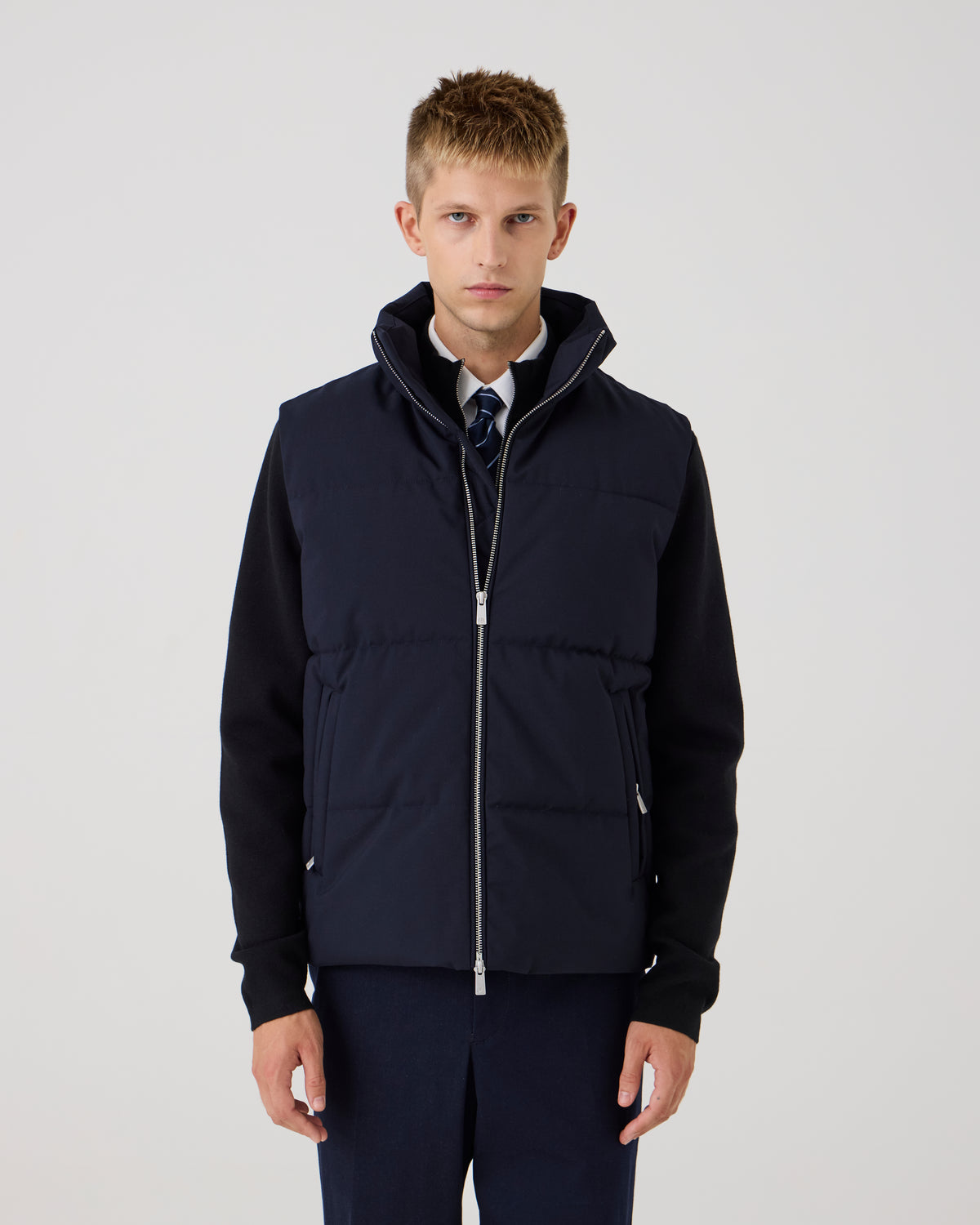 SHINE WOOL -  BLU NAVY