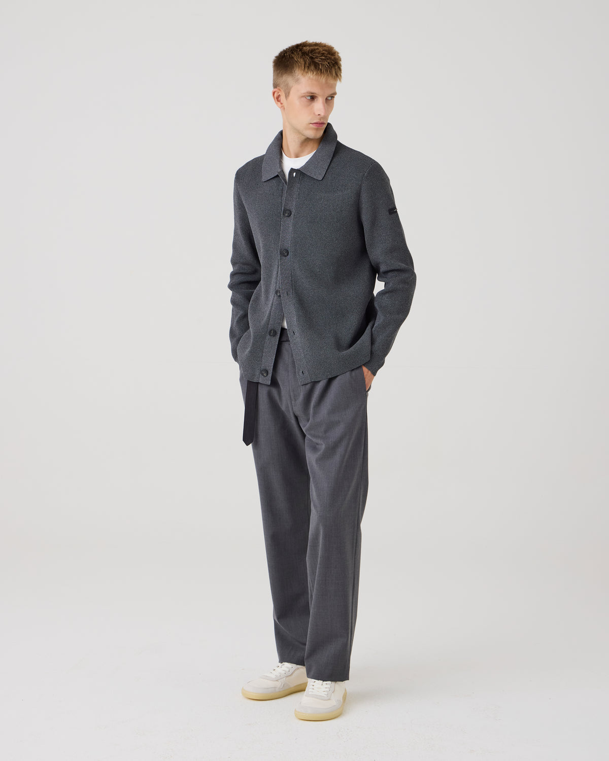 TOWN AIR -  GREY MELANGE