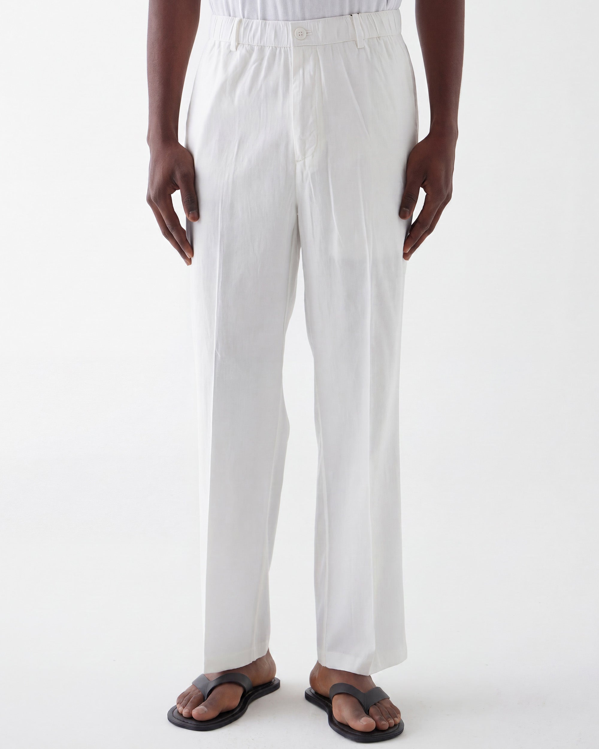 PALACE TENCEL -  WHITE